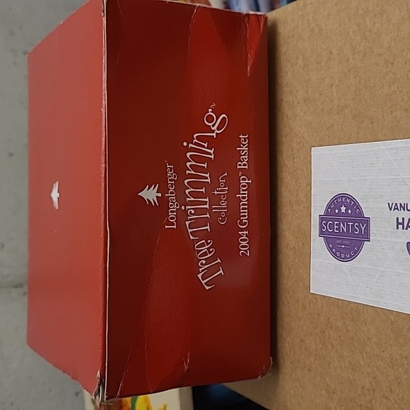 Longaberger Small 2004 Tree Trimming Basket Combo *GUMDROP* - Picture 1 of 7